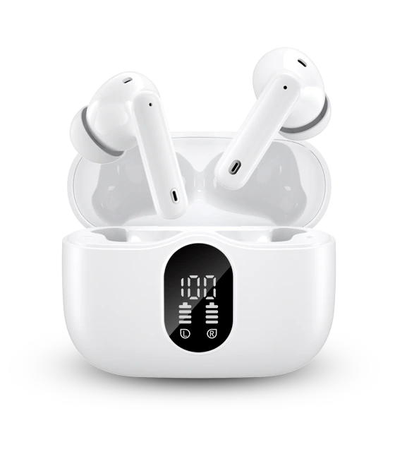 BeatBuds X1 white Earbuds