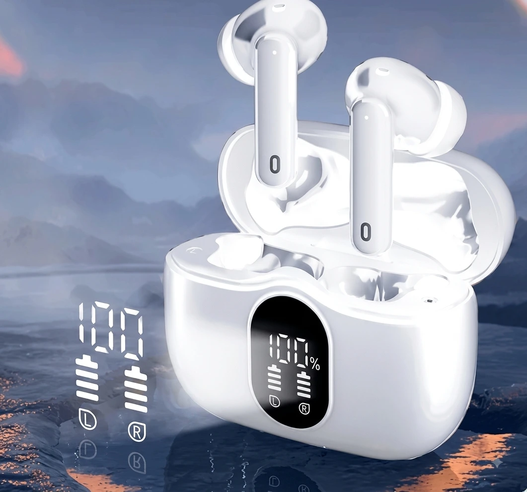 BeatBuds X1 White Earbuds has fast charging 